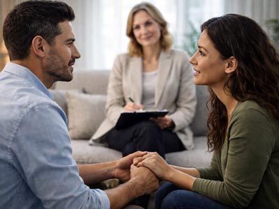 טיפול זוגי תוך שימת דגש על אימון בניהול שיח ודיאלוג בין בני הזוג